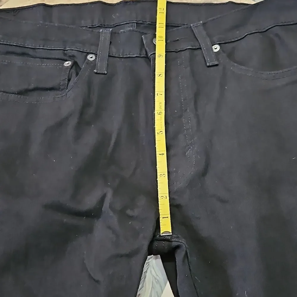 Levi's 559 Men's Classic Black Jeans Size 34x30